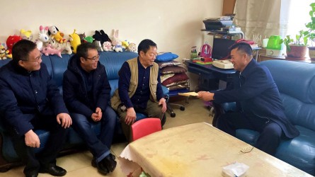 慰问送真情  关爱暖人心<br/>——永利12311手机版开展春节慰问活动