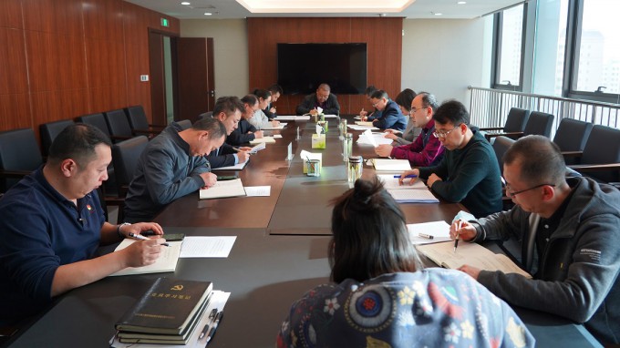 永利12311手机版党史学习教育领导小组办公室召开第五次工作推进会