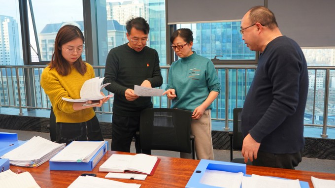 省委第十六巡回指导组检查指导永利12311手机版党史学习教育工作