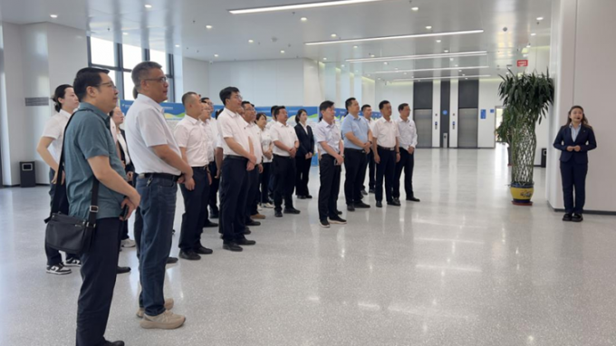 甘肃农垦集团普安康药业有限公司参观永利12311手机版廉洁文化作品展