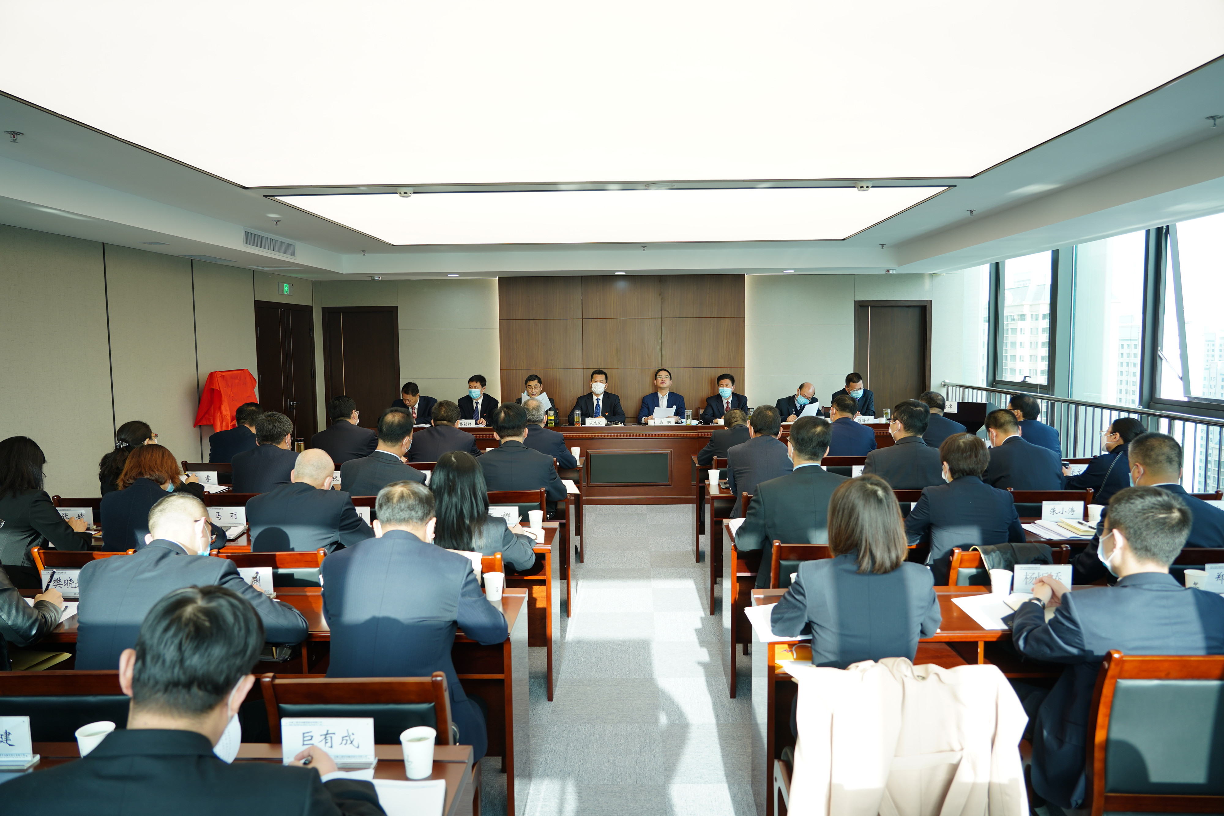 永利12311手机版举行甘肃省监察委员会<br/>派驻集团股份公司监察专员办公室挂牌仪式